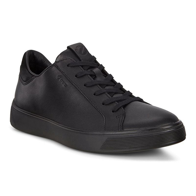 Zapatillas Ecco Street Tray Para Hombre,Negras,573420-DMU